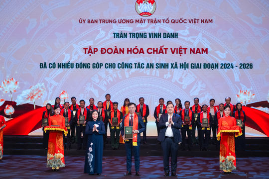 Vinachem được vinh danh tại Tháng cao điểm “Vì người nghèo” 2026