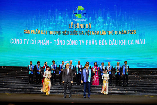 PVCFC: 15 năm một hành trình - tự hào 7 lần liên tiếp đạt Thương hiệu Quốc gia