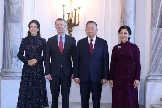 Tổng Bí thư, Chủ tịch nước Tô Lâm thăm cấp Nhà nước tới Đan Mạch