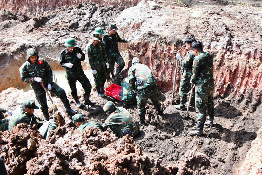 TP. Hồ Chí Minh: Tiếp tục quy tập hài cốt liệt sĩ tại Công viên Lê Thị Riêng