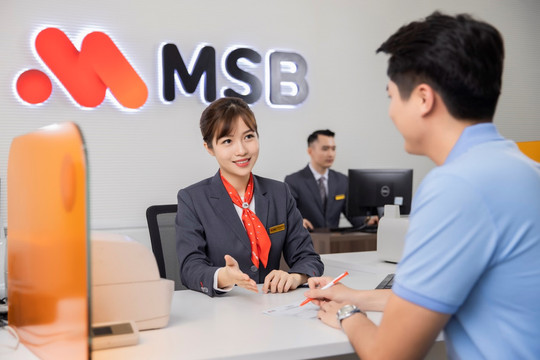 MSB triển khai đồng bộ giải pháp lãi suất đối với khách hàng cá nhân và doanh nghiệp