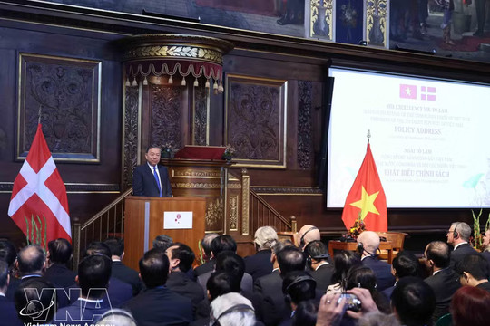 Top Vietnamese leader highlights new horizon for Vietnam–Denmark cooperation