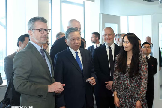 Tổng Bí thư, Chủ tịch nước Tô Lâm thăm Viện Nghiên cứu Niels Bohr của Đại học Copenhagen