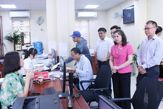 Góp phần đắc lực nâng cao hiệu quả quản trị, phục vụ người dân