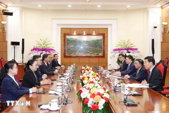 Thúc đẩy hợp tác Đoàn Thanh niên Việt Nam và Lào