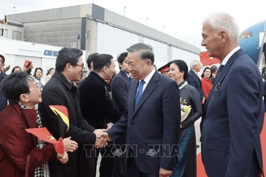 Tổng Bí thư, Chủ tịch nước Tô Lâm thăm Liên minh châu Âu và Bỉ