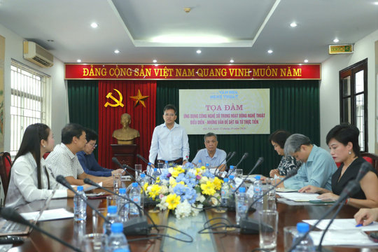 Ứng dụng công nghệ số trong hoạt động nghệ thuật biểu diễn