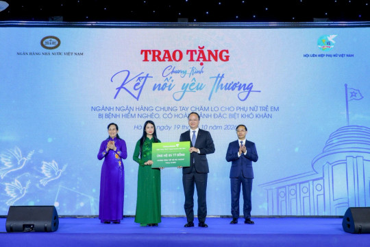 Vietcombank đồng hành cùng Hội Liên hiệp Phụ nữ Việt Nam lan tỏa giá trị yêu thương