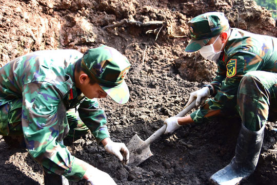 TP. Hồ Chí Minh: Phát hiện thêm 10 hài cốt liệt sĩ tại Công viên Lê Thị Riêng