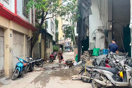 TP. Hà Nội yêu cầu xử lý nghiêm hoạt động xây dựng gây ô nhiễm bụi trong khu dân cư