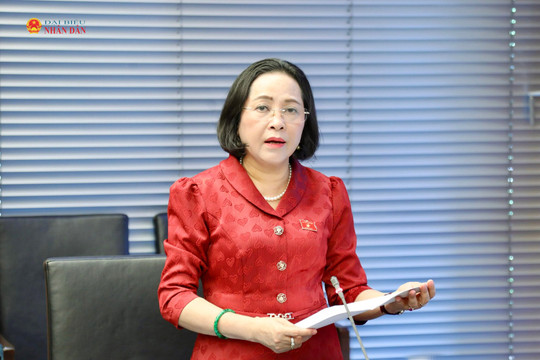 Phó Chủ tịch Quốc hội Nguyễn Thị Thanh: Những nội dung trực tiếp hạn chế quyền tài sản phải được quy định trong luật