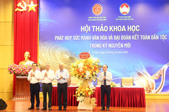 Phát huy sức mạnh văn hóa trong đại đoàn kết toàn dân tộc