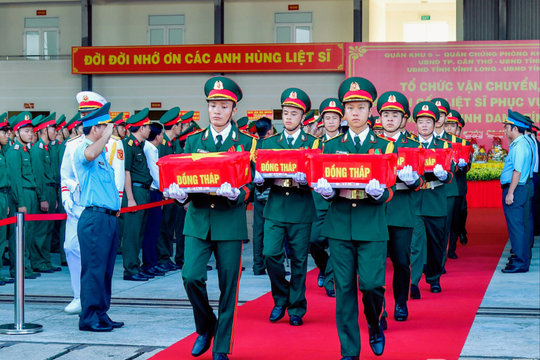 Đồng Tháp: Hoàn thành vượt tiến độ thu nhận mẫu sinh phẩm hài cốt liệt sĩ