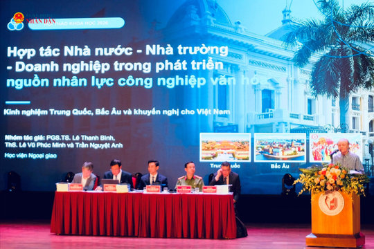 Hợp tác 3 bên phát triển nguồn nhân lực văn hóa Việt Nam