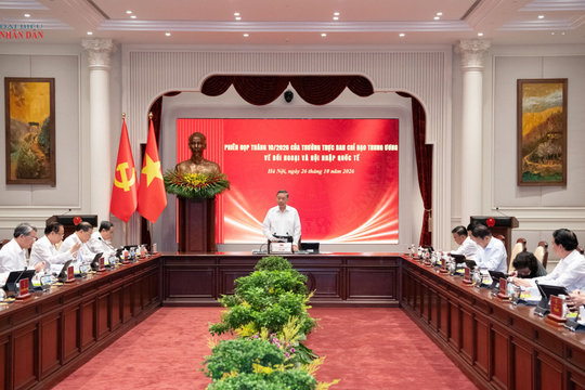 Họp Thường trực Ban Chỉ đạo đối ngoại, hội nhập quốc tế