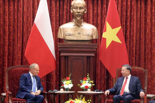 Vietnam treasures ties with Poland: Top leader