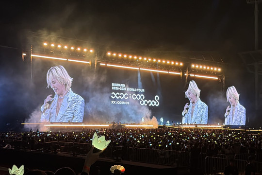 Hà Nội thu 750 tỷ đồng từ “BIGBANG 2026-2027 World Tour- XX : COSMOS”
