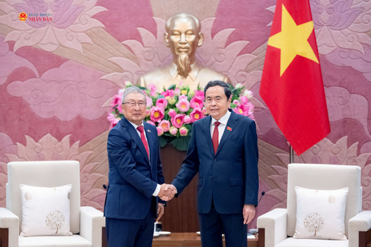 Chủ tịch Quốc hội Trần Thanh Mẫn tiếp Hội hữu nghị Hàn Quốc - Việt Nam