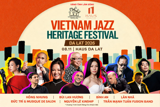 Điểm hẹn thanh âm với Lễ hội nhạc Jazz Việt Nam