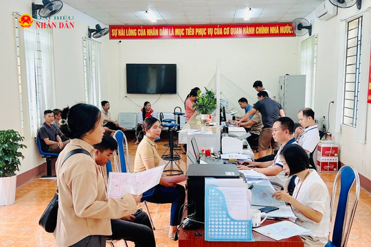 Thái Nguyên: Xã Bằng Thành lấy sự hài lòng của người dân làm thước đo cải cách hành chính