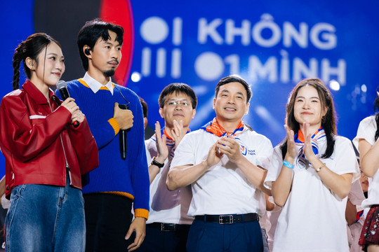 Loạt nghệ sĩ Đen, MONO, Quang Hùng MasterD đồng loạt đổ bộ Gala âm nhạc "Không Một Mình" 2026 tại Hà Nội