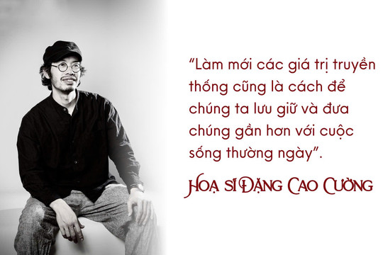Người họa sĩ trẻ đam mê với các sản phẩm sơn mài và nỗi lo “mai một” nghề truyền thống