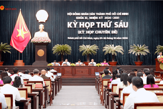 HĐND TP. Hồ Chí Minh thông qua Quy hoạch tổng thể thời kỳ 2025–2050, tầm nhìn 100 năm
