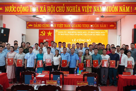 Thái Nguyên: Nhiều chuyển biến tích cực ở xã vùng cao Phúc Lộc