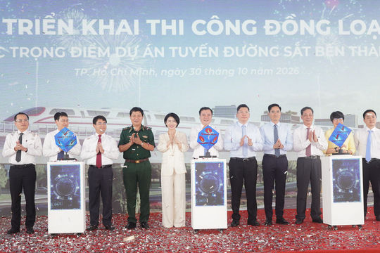 TP. Hồ Chí Minh: Tăng tốc thi công tuyến đường sắt tốc độ cao Bến Thành - Cần Giờ