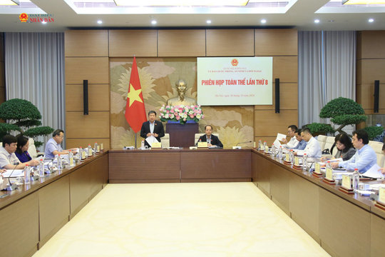 Ủy ban Quốc phòng, An ninh và Đối ngoại họp phiên toàn thể lần thứ Tám