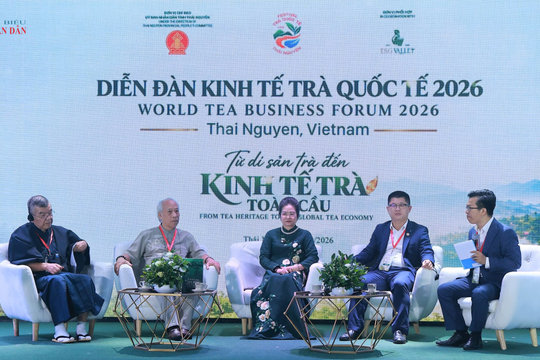 Diễn đàn Kinh tế trà quốc tế: Nâng tầm giá trị trà Việt