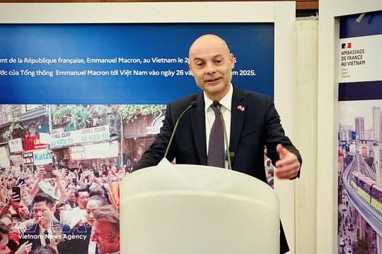 Vietnam developing with confidence and openness: new French Ambassador