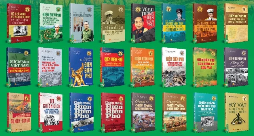 Ra mắt bộ sách kỷ niệm 70 năm Chiến thắng Điện Biên Phủ