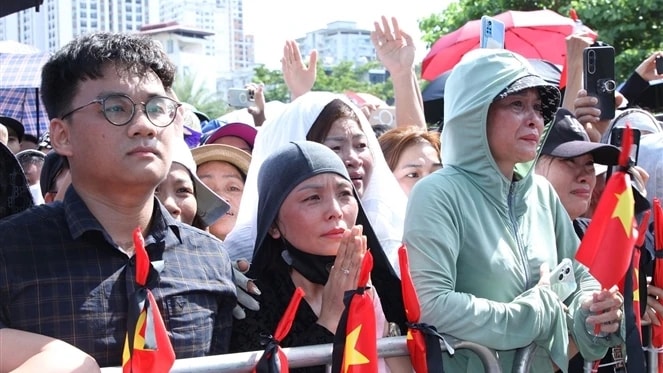 Nhiều người bật khóc khi nghe Anh Thơ hát “Một đời là sen ngát” về Tổng Bí thư Nguyễn Phú Trọng