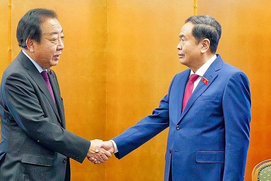 Chủ tịch Quốc hội Trần Thanh Mẫn tiếp Chủ tịch Đảng Dân chủ Lập hiến