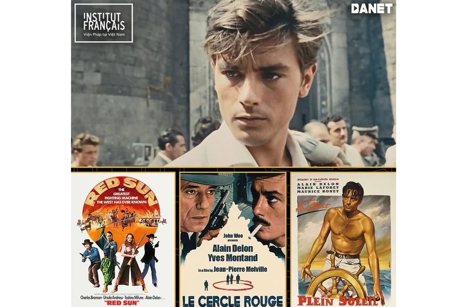 Chiếu trực tuyến 3 bộ phim của huyền thoại điện ảnh Pháp Alain Delon