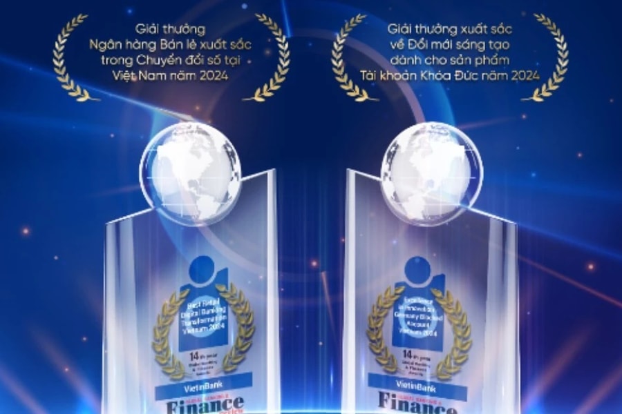 Global Banking & Finance Review trao tặng 2 giải thưởng bán lẻ cho VietinBank