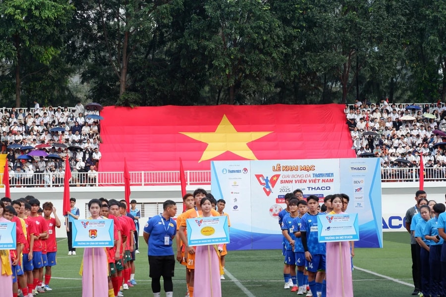 Khai mạc Giải bóng đá Thanh Niên sinh viên Việt Nam lần III