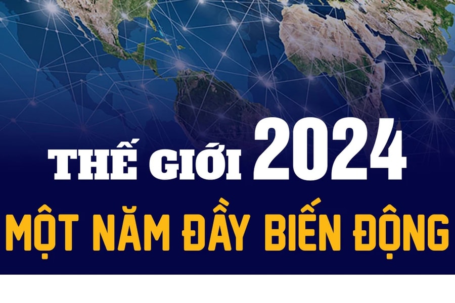 Thế giới 2024: một năm đầy biến động