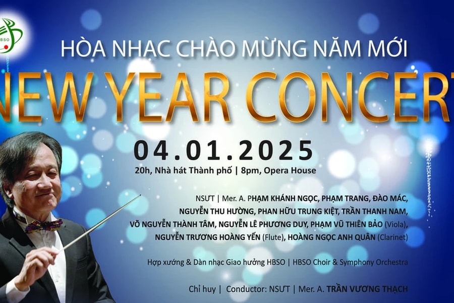 Chào năm mới 2025 với các tác phẩm âm nhạc kinh điển