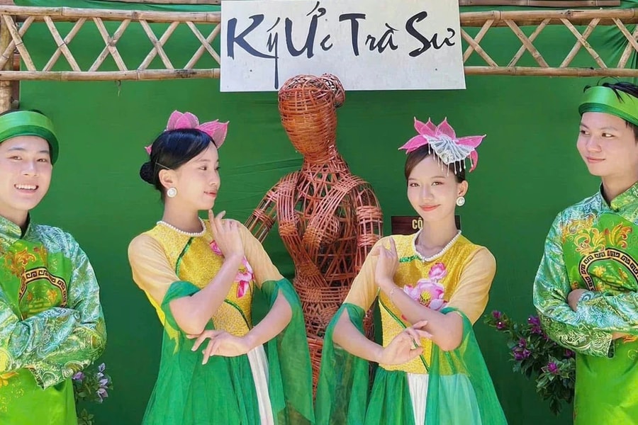 Không gian Tết đậm chất Nam Bộ ở Trà Sư