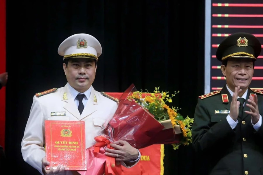 Bổ nhiệm 2 Phó Giám đốc Công an tỉnh Quảng Nam