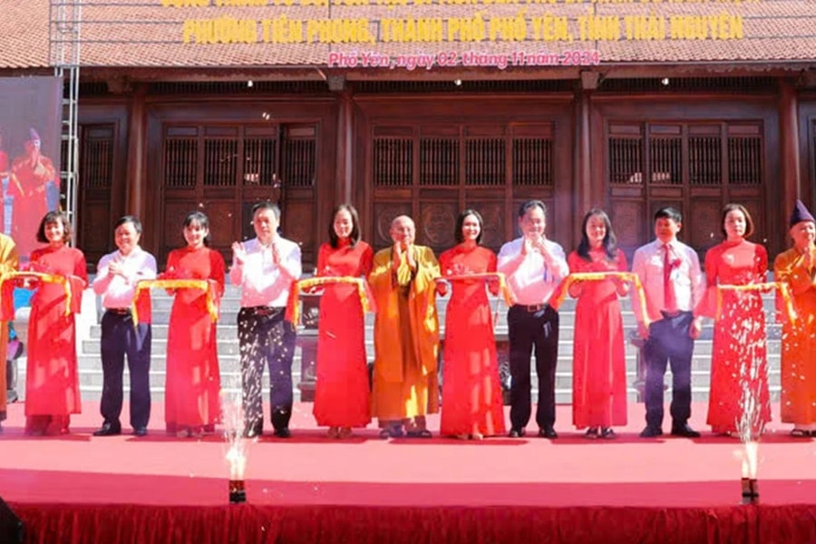 Tự hào góp công tôn tạo Di tích lịch sử quốc gia đền thờ Lý Nam Đế