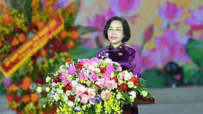 Phó Chủ tịch Quốc hội Nguyễn Thị Thanh: Đông Triều tiếp tục bứt phá, lấy khát vọng của nhân dân làm kim chỉ nam, lấy đổi mới sáng tạo để vươn xa hơn nữa 