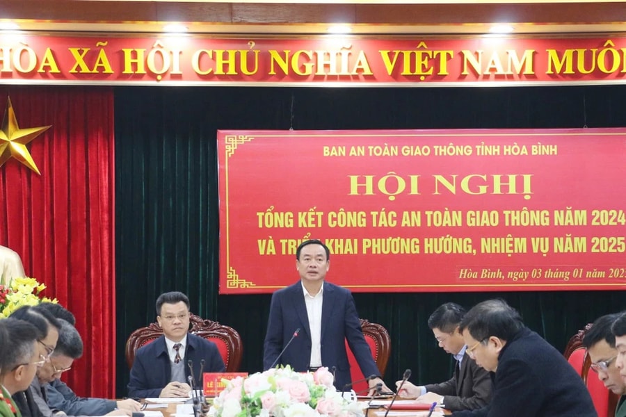 Hòa Bình: Triển khai các giải pháp trọng tâm kéo giảm tai nạn giao thông năm 2025