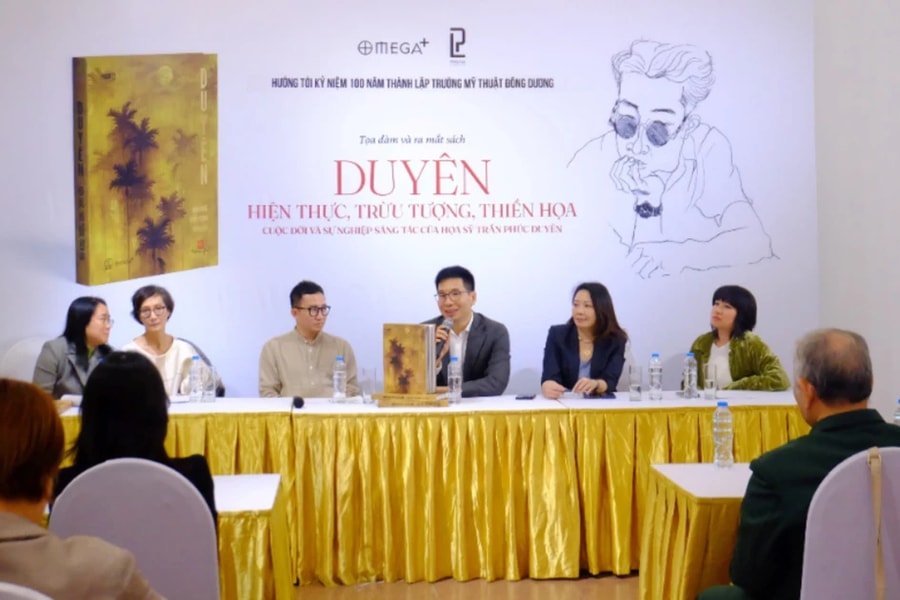 Trần Phúc Duyên - bảng màu khác biệt của hội họa sơn mài 