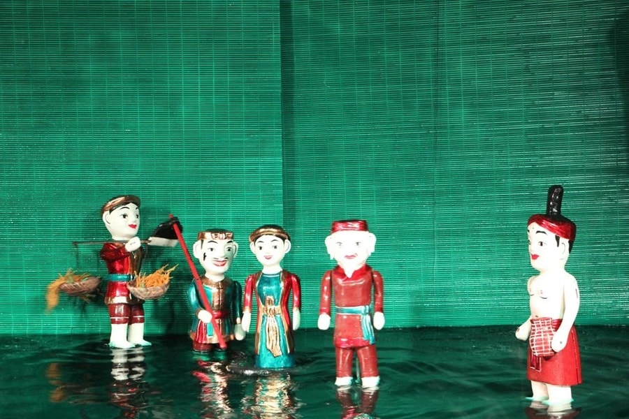 Vở rối nước "Huyền sử Yết Kiêu" - món quà Tết ý nghĩa