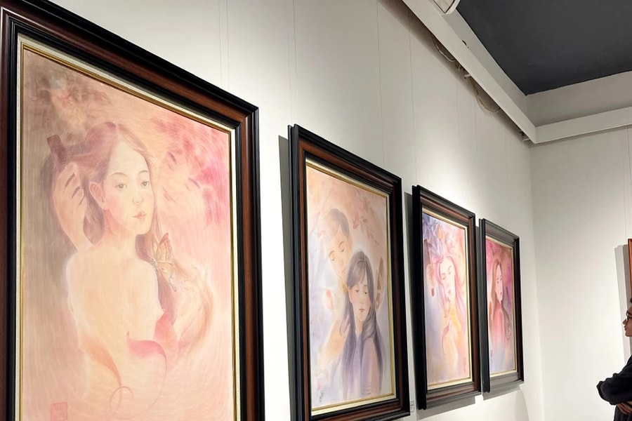 Ngắm các tác phẩm hội họa về mùa xuân