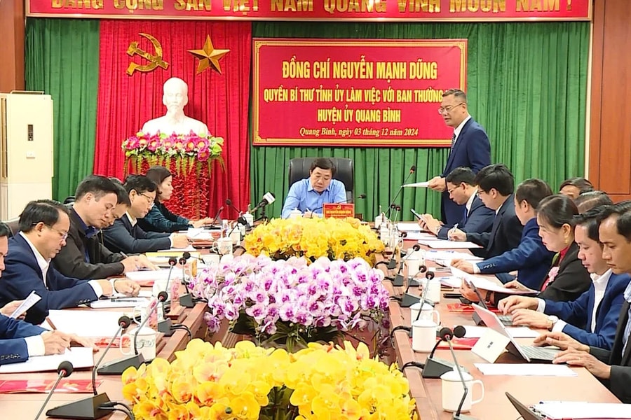 Quang Bình, Hà Giang: Chuẩn bị bài bản, kỹ lưỡng cho Đại hội Đảng bộ huyện