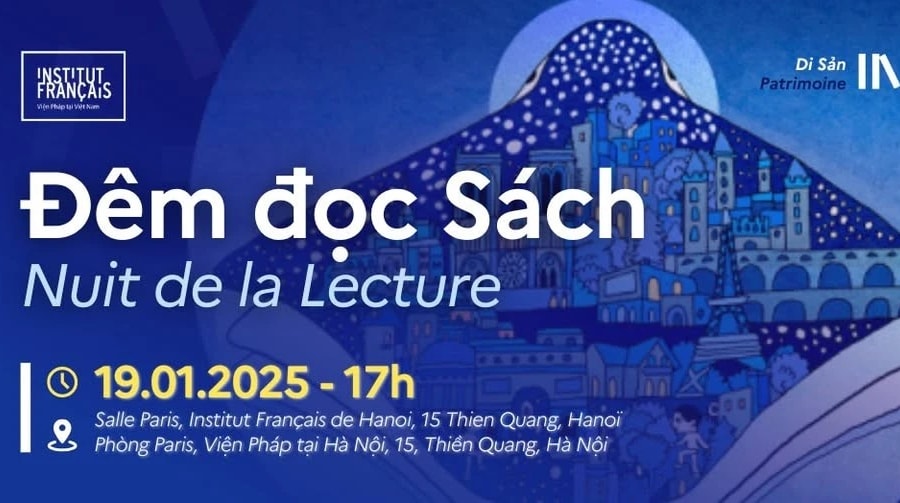 Đêm đọc sách năm 2025 chủ đề về di sản